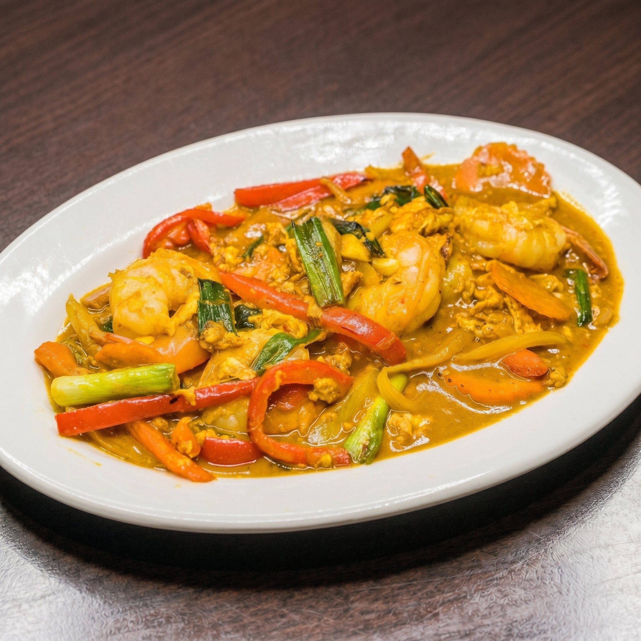 S.7 Pad Curry Seafood.