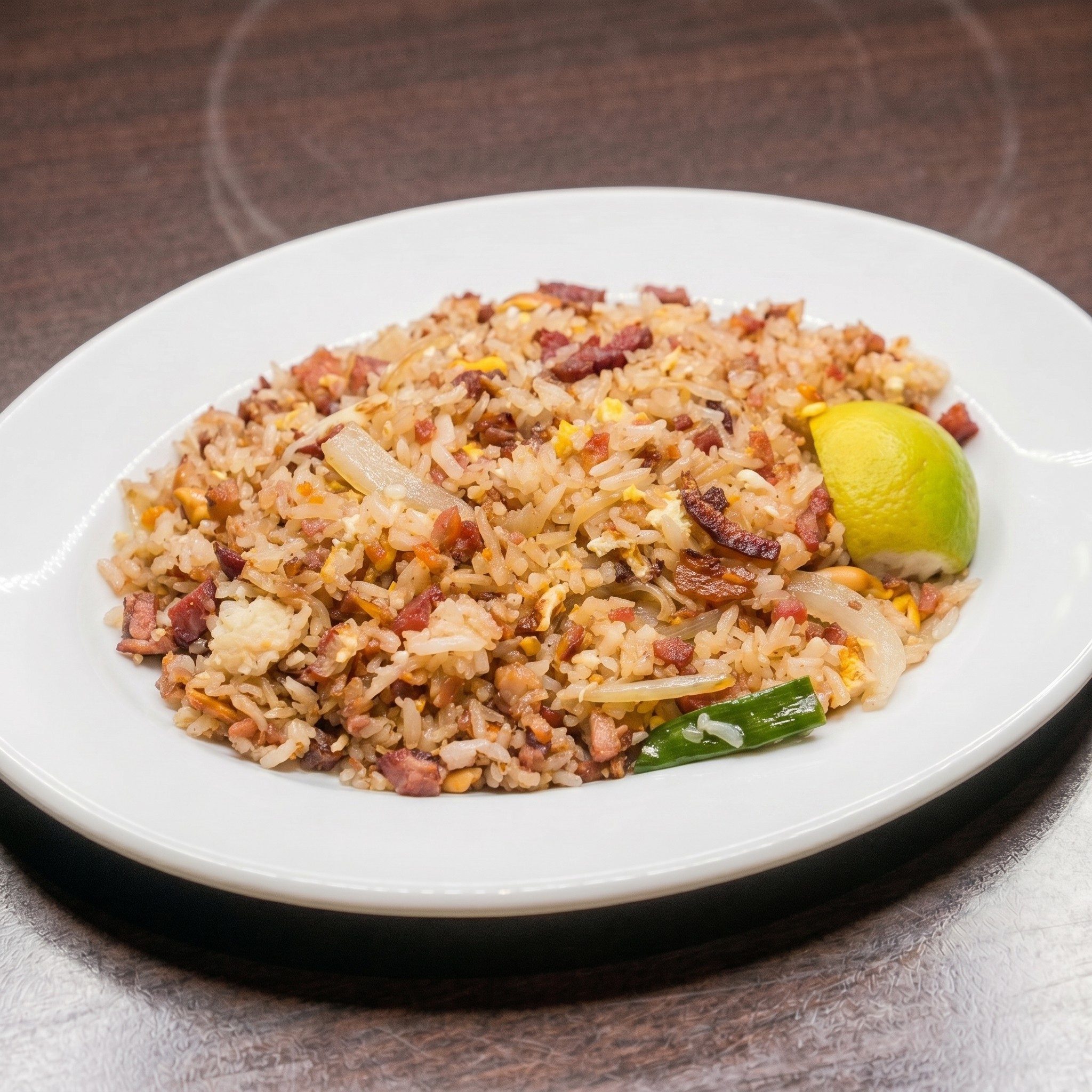 F.5 Bacon Fried Rice.