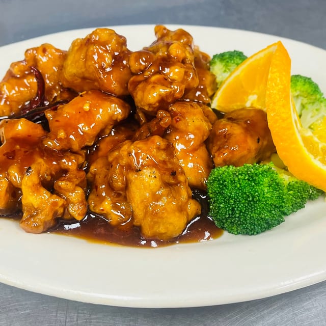 Orange Chicken.