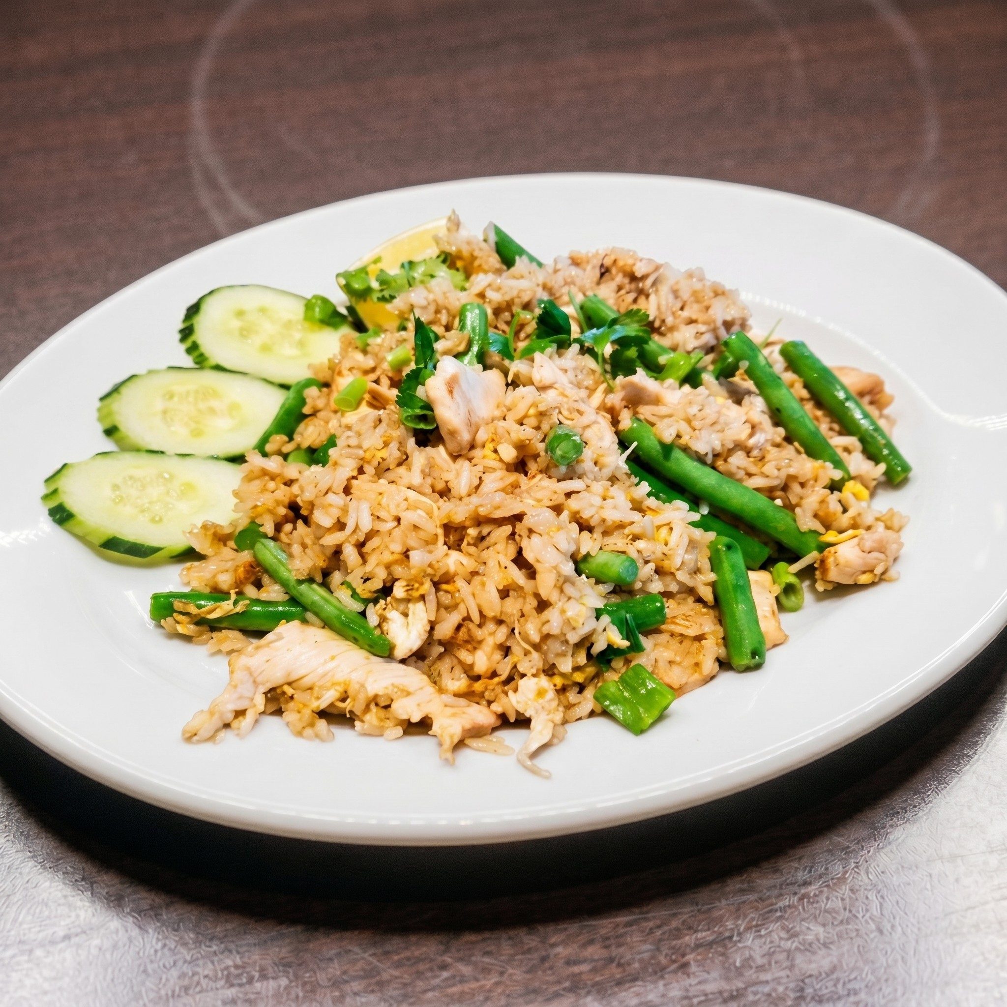 F.4 Green Curry Fried Rice.