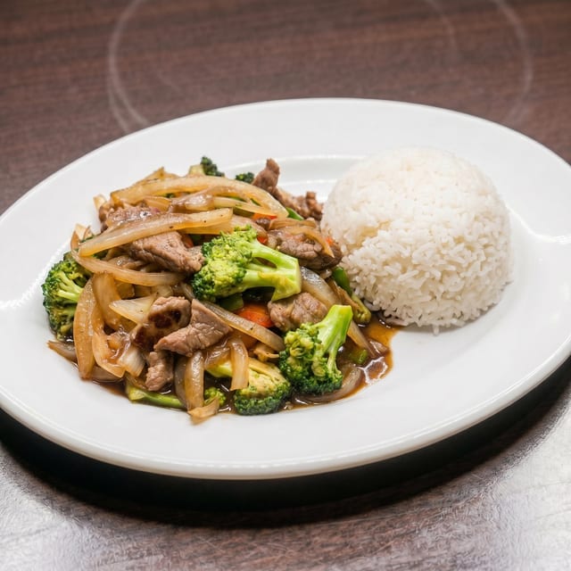 Beef Broccoli.