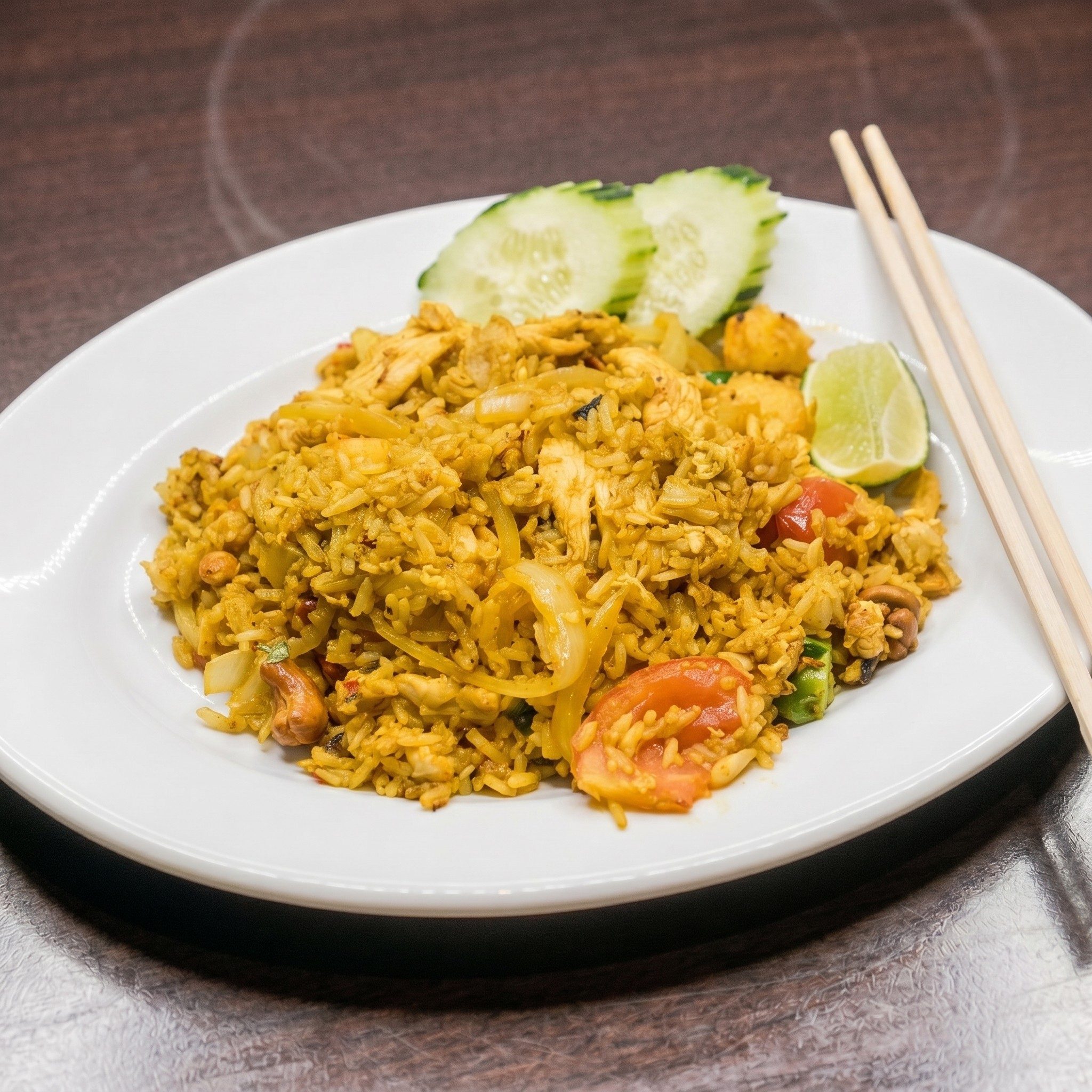 F.3 Pineapple Fried Rice.