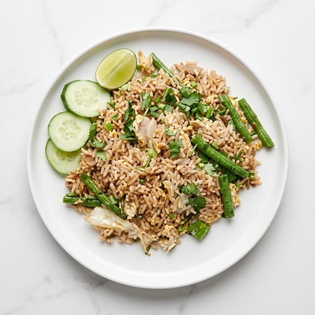 Green Curry Fried Rice.