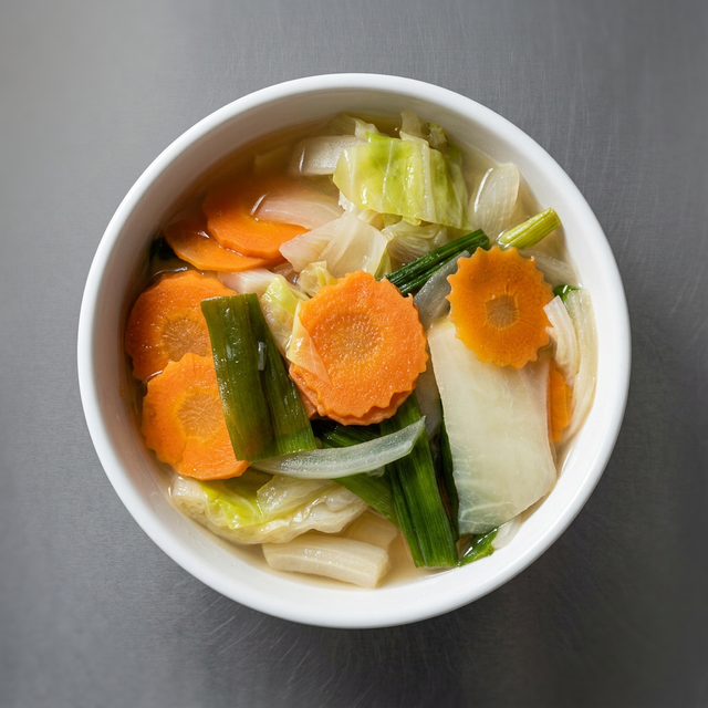 Clear Noodle Soup.