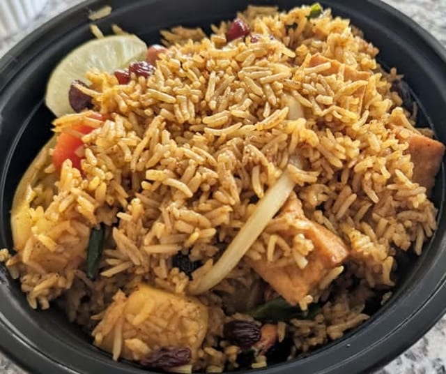 Pineapple Fried Rice.